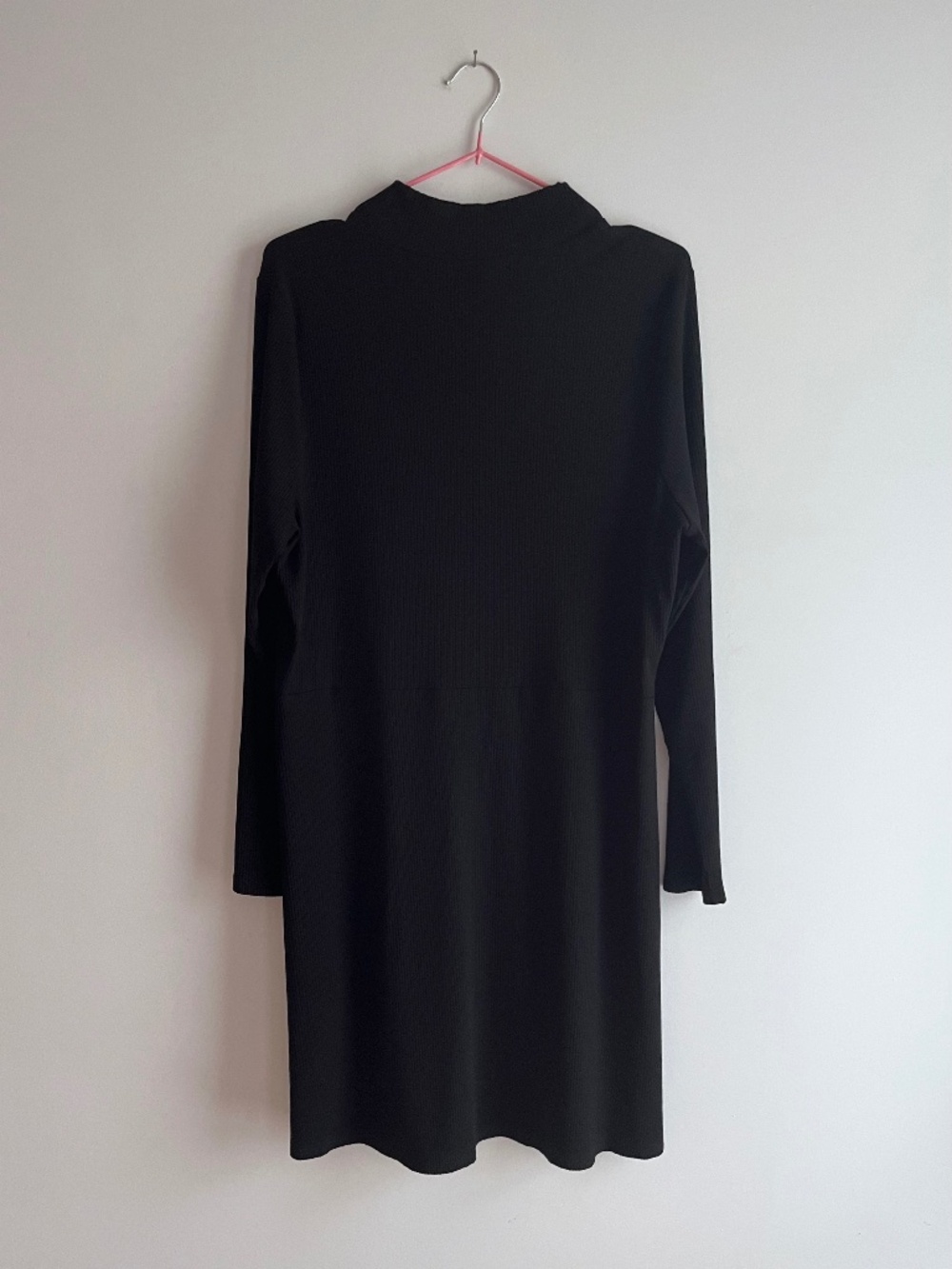 Banana Republic a-line mock neck dress - Black XL